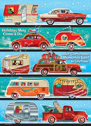 Puzzle 1000 el. Świąteczna podróż