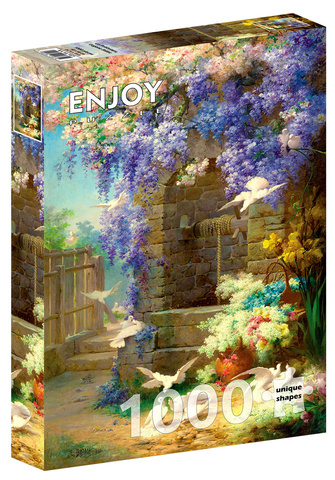 Puzzle 1000 el. Wiosna, Eugene Bidau