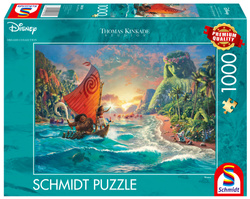 PQ Puzzle 1000 el. THOMAS KINKADE Vaiana: Skarb oceanu (Disney)