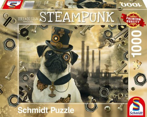 PQ Puzzle 1000 el. MARKUS BINZ Pies (Steampunk)