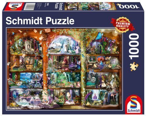 PQ Puzzle 1000 el. Magiczny świat bajek