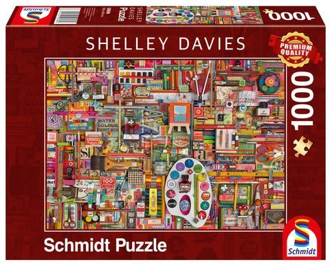 PQ Puzzle 1000 el. SHELLEY DAVIES Artykuły plastyczne