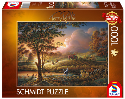 PQ Puzzle 1000 el. TERRY REDLIN Żniwa w blasku słońca