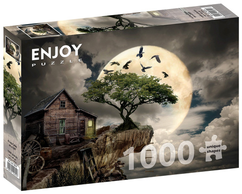 Puzzle 1000 el. Chatka na klifie