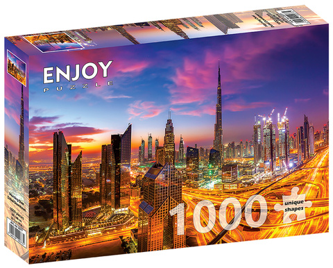 Puzzle 1000 el. Dubaj / Zjednoczone Emiraty Arabskie