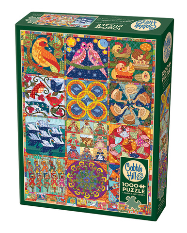 Puzzle 1000 el. Dwanaście dni Świąt Bożego Narodzenia