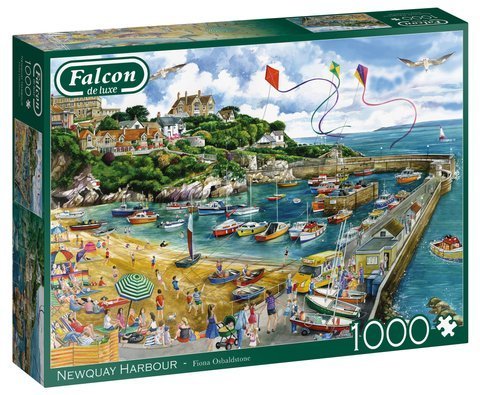 Puzzle 1000 el. FALCON Przystań w Newquay / Anglia