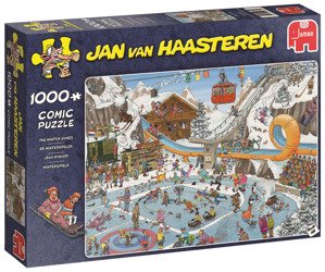 Puzzle 1000 el. JAN VAN HAASTEREN Sporty zimowe