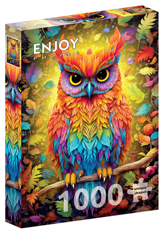 Puzzle 1000 el. Jesienna sowa