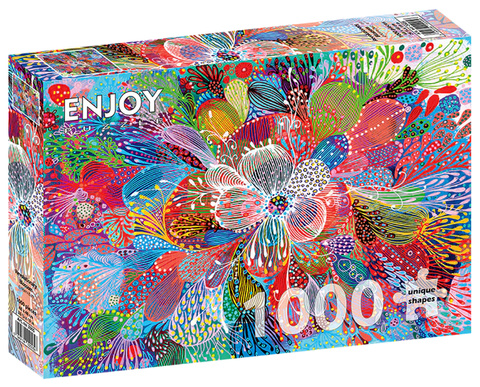 Puzzle 1000 el. Kwiat absolutny