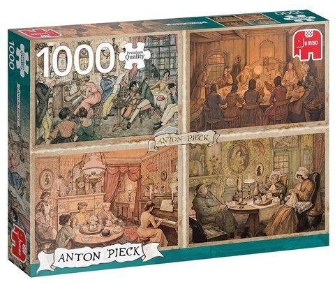 Puzzle 1000 el. PC ANTON PIECK Rozrywka w domu