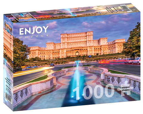 Puzzle 1000 el. Pałac Parlamentu / Bukareszt / Rumunia