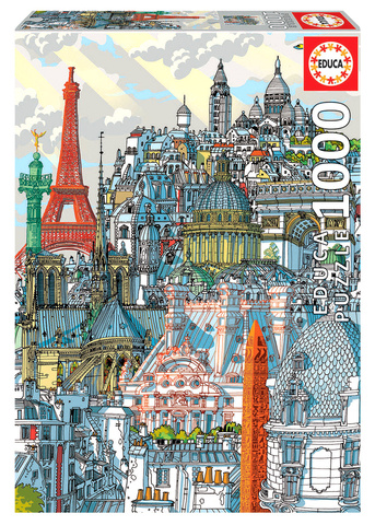 Puzzle 1000 el. Paryż / Francja