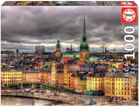 Puzzle 1000 el. Sztokholm / Szwecja