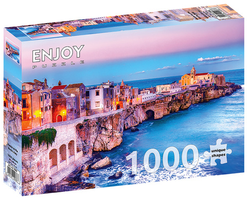 Puzzle 1000 el. Vieste / Półwysep Gargano / Włochy