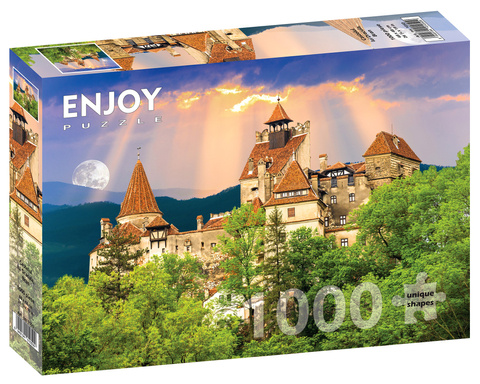 Puzzle 1000 el. Zamek w Branie / Siedmiogród / Rumunia