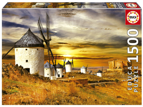 Puzzle 1500 el. Consuegra / Hiszpania