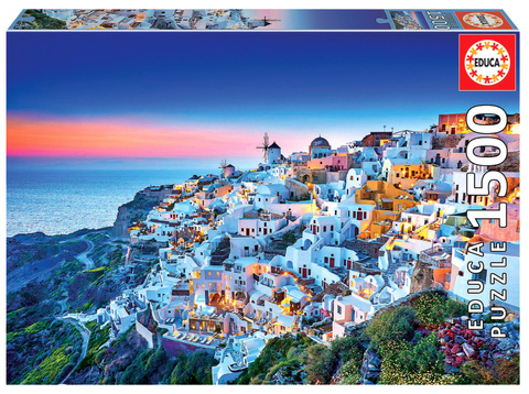 Puzzle 1500 el. Santorini / Grecja