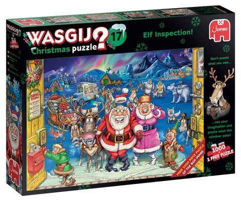 puzzle 1000 elementów z humorystyczną zagadką Wasgij Christmas 17