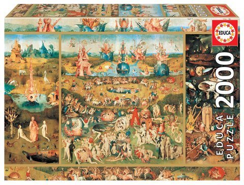 Puzzle 2000 el. Ogród rozkoszy ziemskich, Hieronim Bosch