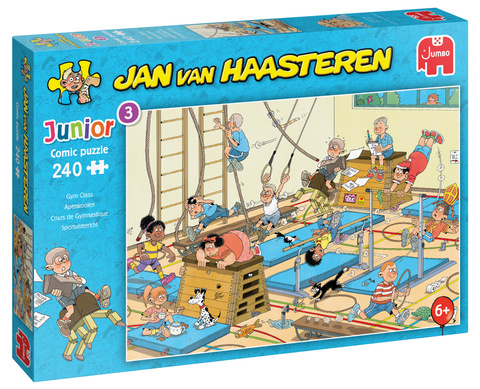 Puzzle Junior 240 el. JAN VAN HAASTEREN Sala gimnastyczna