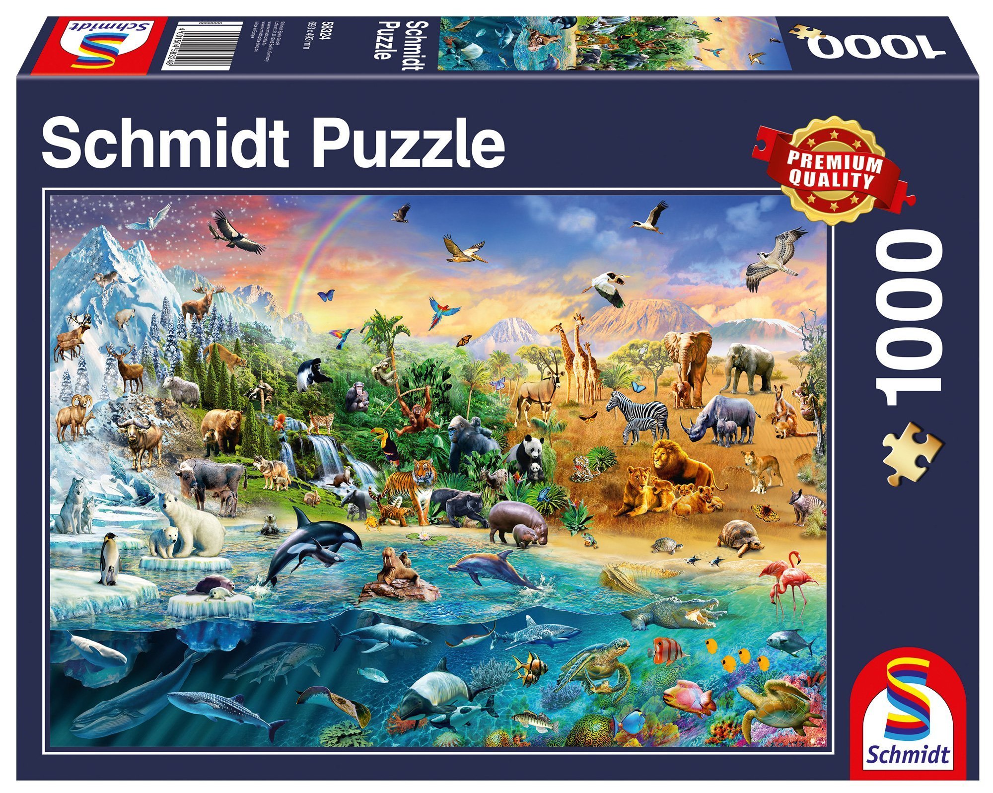 Puzzle 10000 elementów • Ułóż swoje 10.000 kawałków puzzli