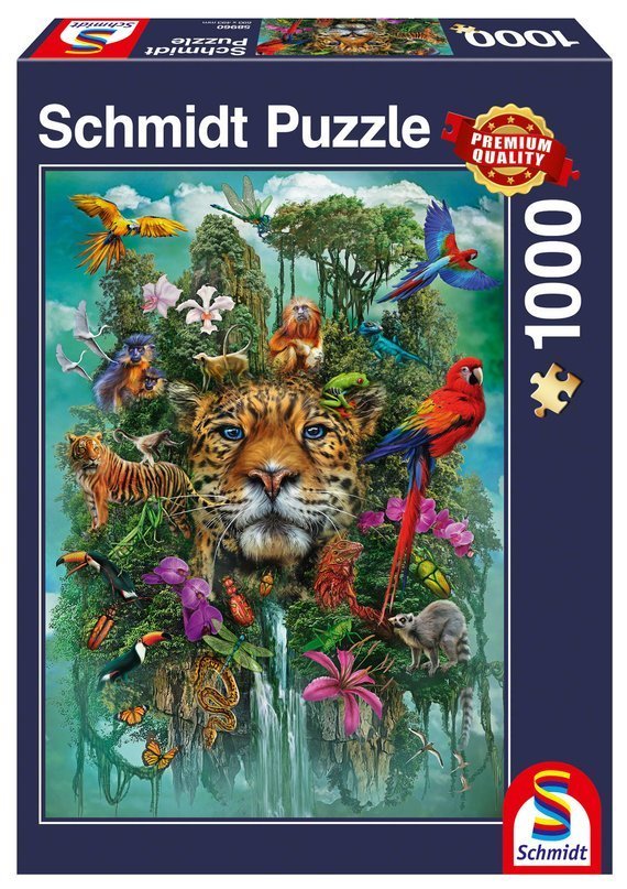 PQ Puzzle 1000 el. Król dżungli
