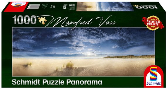 PQ Puzzle 1000 el. MANFRED VOSS Nadmorski krajobraz / wyspa Sylt (panorama)