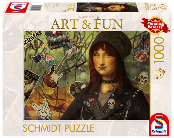 PQ Puzzle 1000 el. MARKUS BINZ Mona Lisa 2024