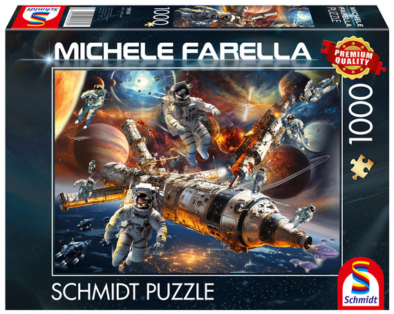 PQ Puzzle 1000 el. MICHELE FARELLA Stan nieważkości