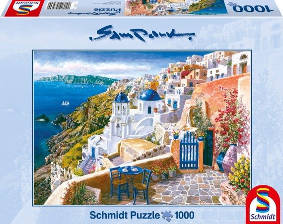 PQ Puzzle 1000 el. SAM PARK Widok z Santorini