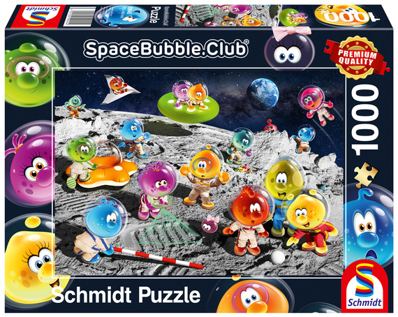 PQ Puzzle 1000 el. SPACEBUBBLE Na księżycu