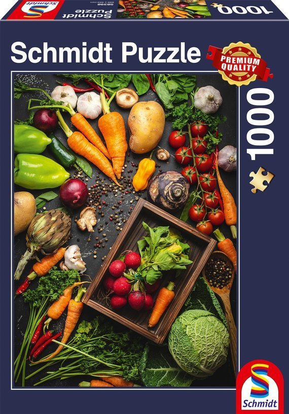 PQ Puzzle 1000 el. Świeże warzywa