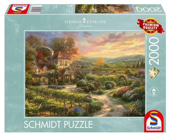 PQ Puzzle 2000 el. THOMAS KINKADE Winnica