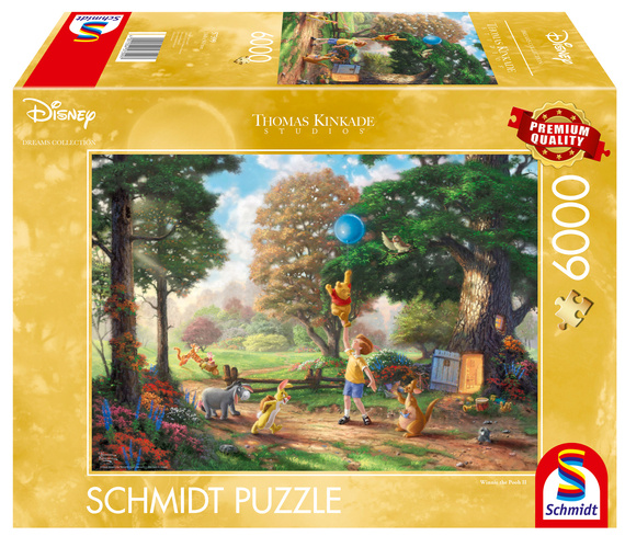 PQ Puzzle 6000 el. THOMAS KINKADE Kubuś Puchatek (Disney)