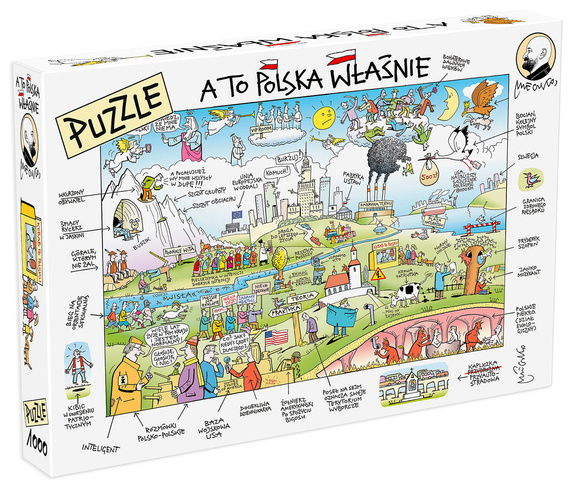 Puzzle 1000 el. A to Polska właśnie