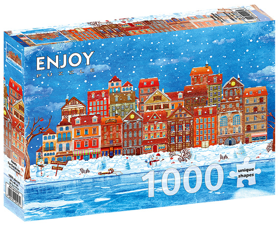 Puzzle 1000 el. Gotowi na święta