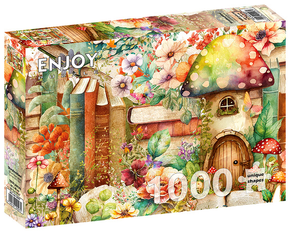 Puzzle 1000 el. Książki w krainie czarów