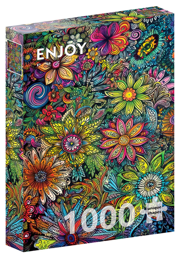 Puzzle 1000 el. Kwiaty