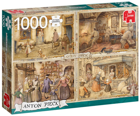 Puzzle 1000 el. PC ANTON PIECK Piekarze z XIX wieku