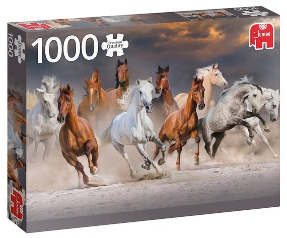 Puzzle 1000 el. PC Pustynne konie