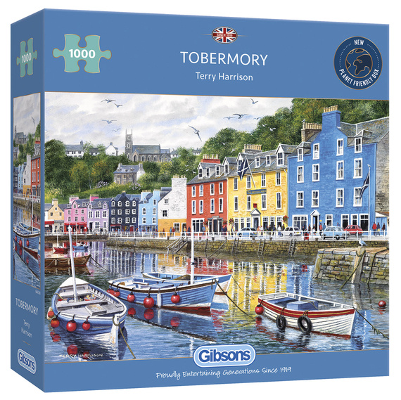 Puzzle 1000 el. Tobermory / Szkocja