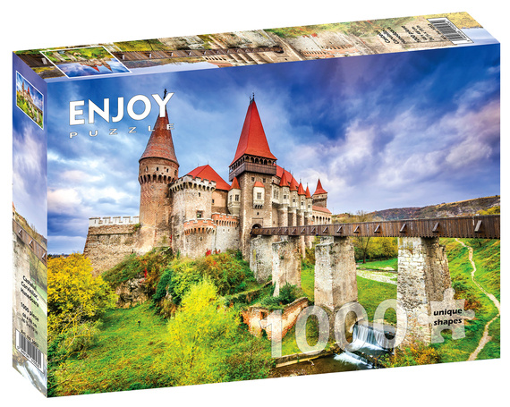 Puzzle 1000 el. Zamek w Hunedoarze / Siedmiogród / Rumunia