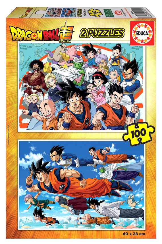 Puzzle 2 x 100 el. Dragon Ball Super