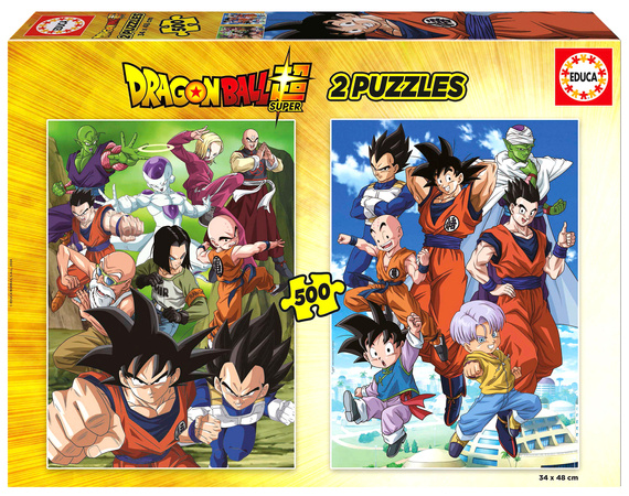 Puzzle 2 x 500 el. Dragon Ball Super