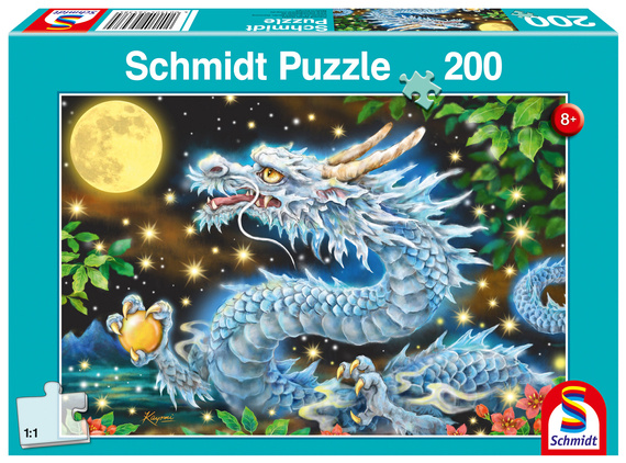 Puzzle 200 el. Smocza przygoda