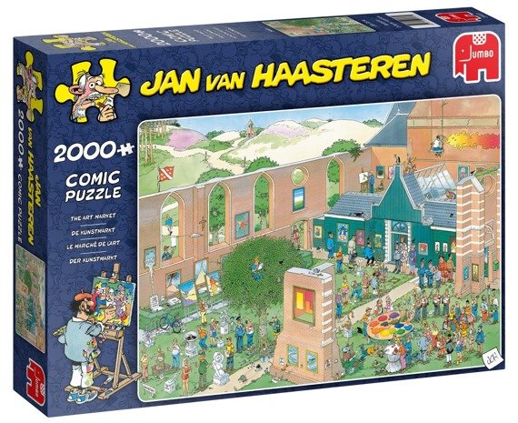 Puzzle 2000 el. JAN VAN HAASTEREN Wystawa dzieł sztuki