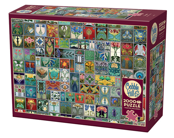 Puzzle 2000 el. Kolorowa mozaika