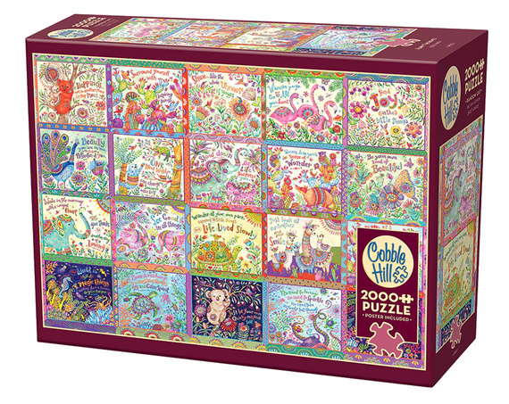 Puzzle 2000 el. Pozytywne myśli