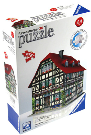 Puzzle 3D - Średniowieczny dom